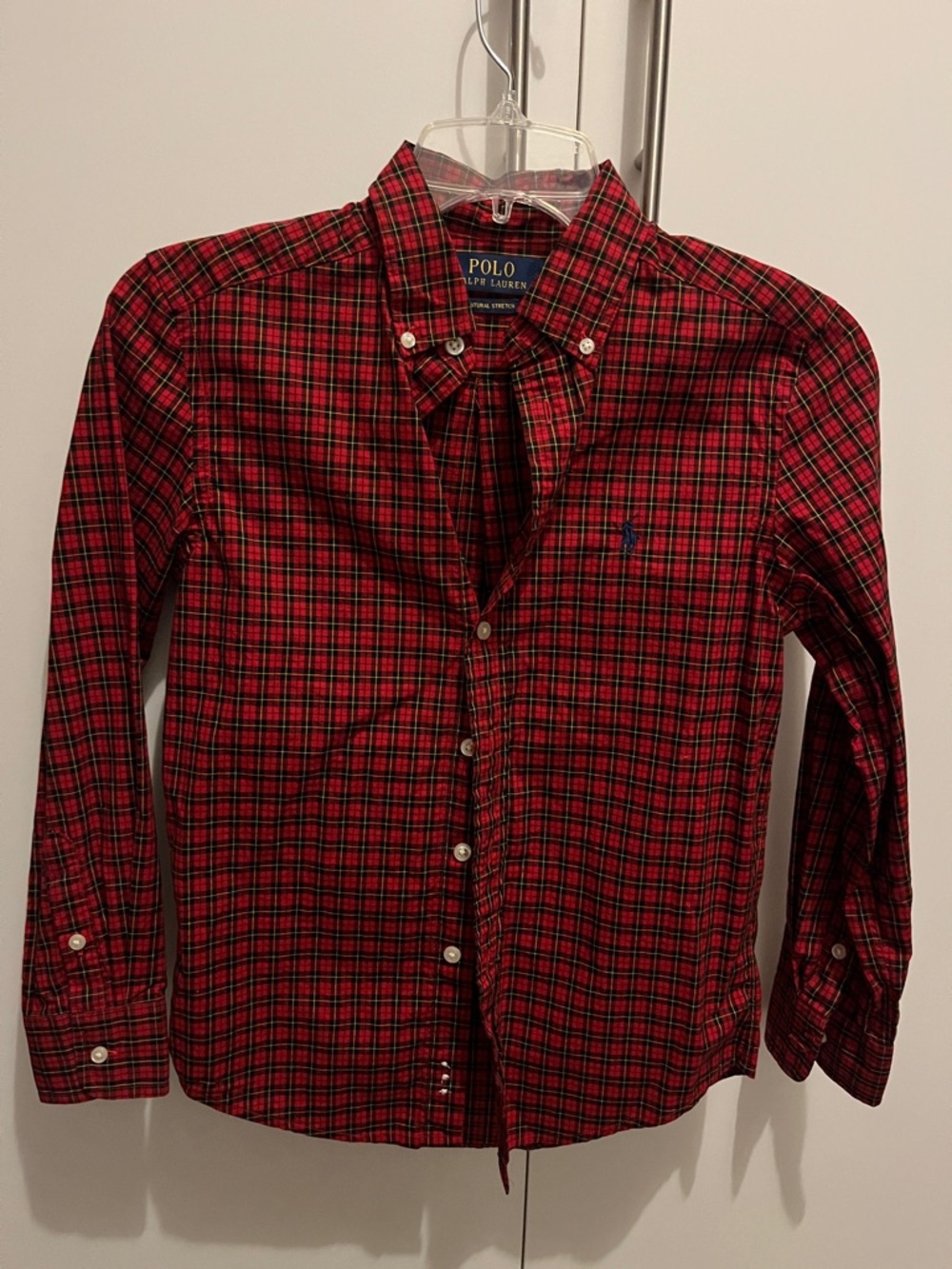 Polo Ralph Lauren button down long sleeve shirt size 10/12 for boys